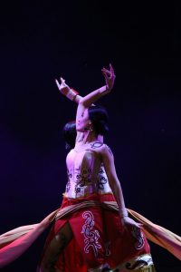 Kontingen BEDAYONG "perform" di PSBDK XV Jogjakarta, Rabu (15/11) (Foto: IST)