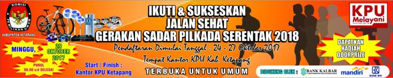 KPU Adakan Gerak Jalan Berhadiah