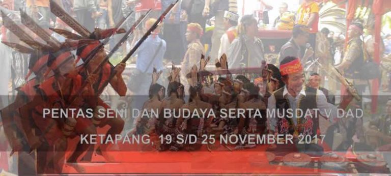 Raker, Pentas Seni Budaya Dayak, dan MUSDAT V Dewan Adat Dayak Ketapang