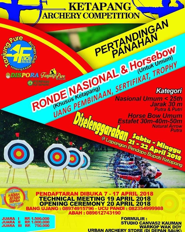 Ketapang Archery Competition 2018