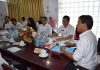 Drs. H. Farhan, mempimpin rapat bersama SOPD terkait tentang pemanfaatan teknologi informasi daerah Kabupaten Ketapang. (Foto : IST/A. Rahman)