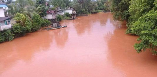 Jika Sungai KUALAN SP. HULU sekarang seperti ini.. SALAH SIAPA YA?. Foto dok. Frisko Wijaya