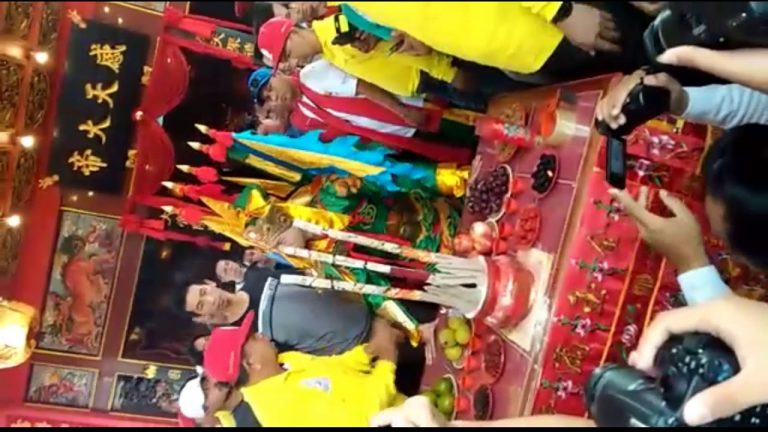 Tatung  Sudah Siap Buka Mata Naga dalam Rangkaian Acara Cap Go Meh Tahun 2019