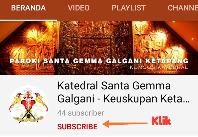 Mulai Minggu, umat Katolik di Paroki Katedral Santa Gemma Galgani Keuskupan Ketapang Misa via live streaming