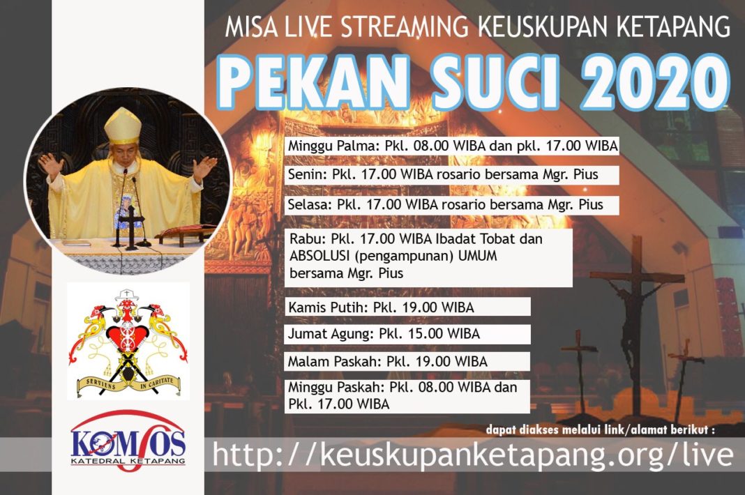 ﻿Berikut Ini Jadwal Misa Pekan Suci via live Streaming di ...