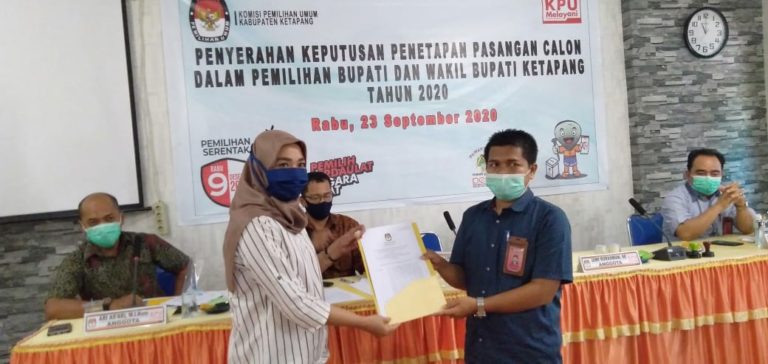 Headline News :  KPU Ketapang Tetapkan Empat Paslon Maju di Pilkada Ketapang Tahun 2020﻿