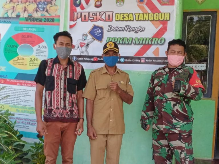 Babinsa Usaha Baru, Laksanakan Patroli PPKM Mikro dan Prokes Covid 19﻿