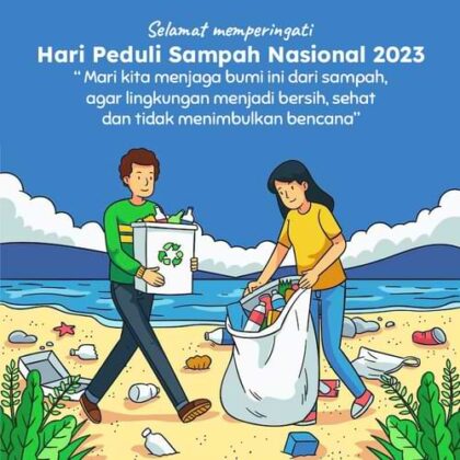 Hari Peduli Sampah Nasional (HPSN) 2023, Yuk Peduli Persoalan Sampah Di ...