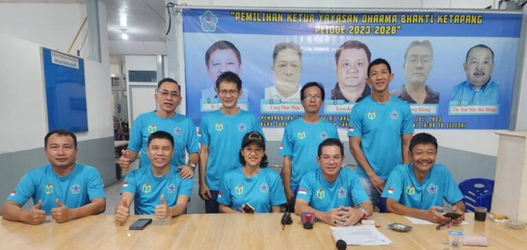 Lim Samson Terpilih Kembali Memimpin Yayasan Dharma Bhakti Ketapang